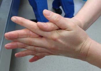 Desinfektion der Hände